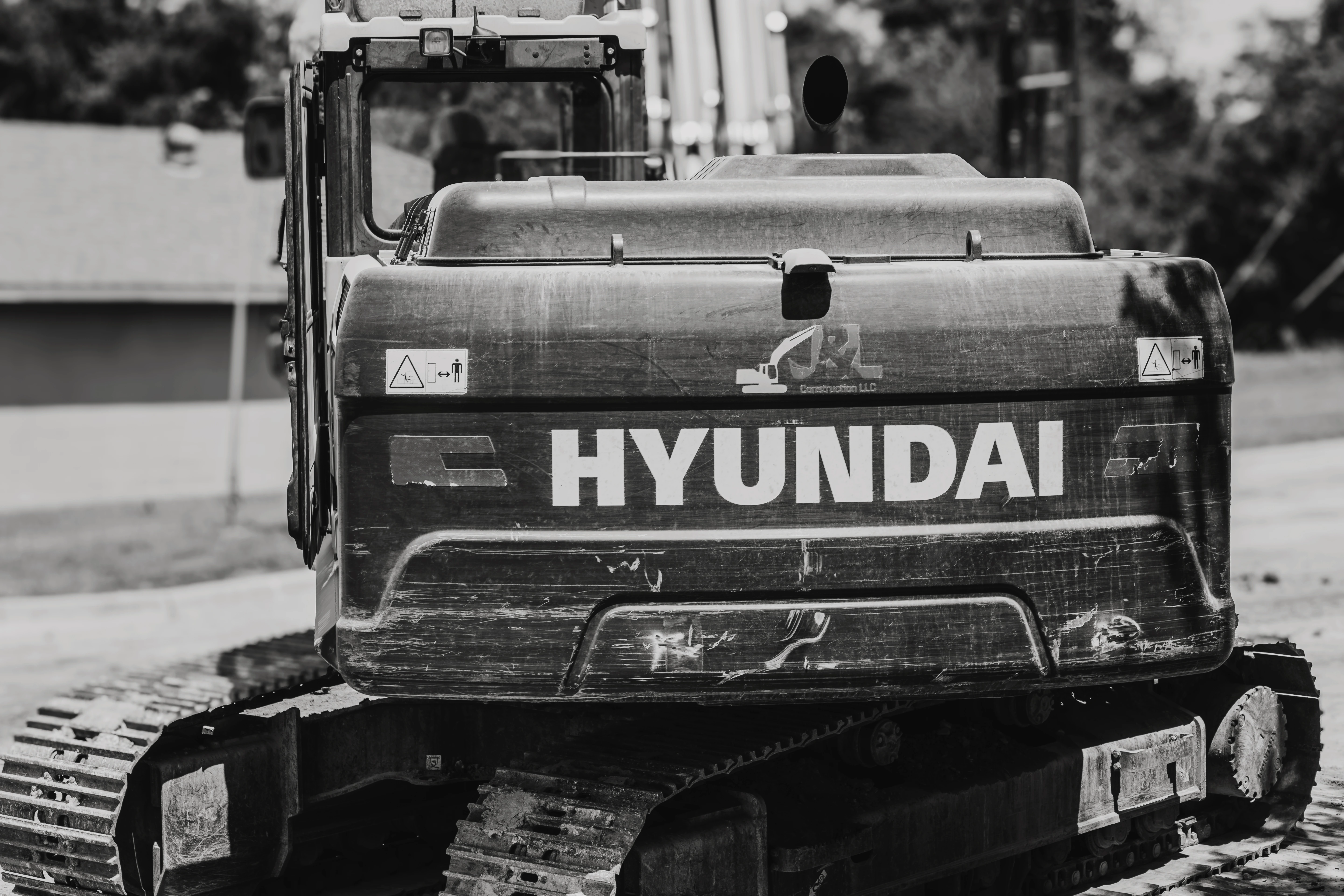 Hyundai excavator